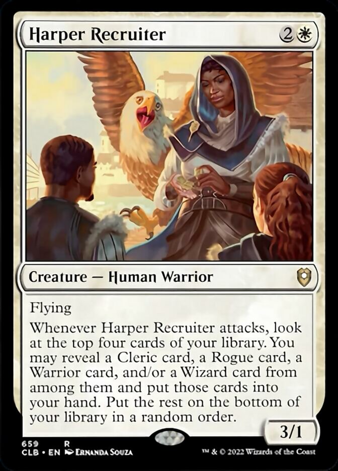 Harper Recruiter [Commander Legends: Battle for Baldur's Gate] | GrognardGamesBatavia