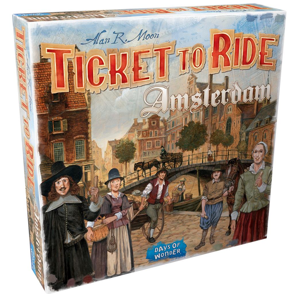 Ticket to Ride Amsterdam | GrognardGamesBatavia