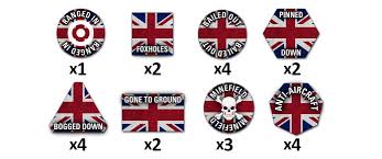 Team Yankee British Token Set | GrognardGamesBatavia