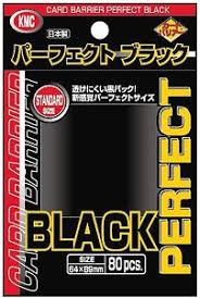 KMC Black Perfect Fits | GrognardGamesBatavia