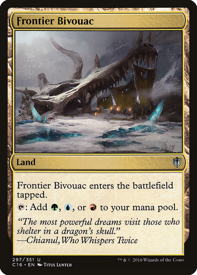 Frontier Bivouac [Commander 2016] | GrognardGamesBatavia