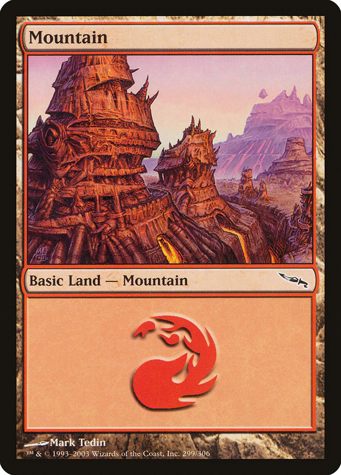 Mountain (299) [Mirrodin] | GrognardGamesBatavia