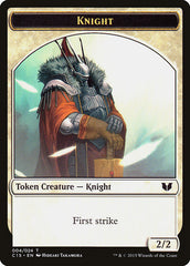 Knight (004) // Elemental Shaman Double-Sided Token [Commander 2015 Tokens] | GrognardGamesBatavia