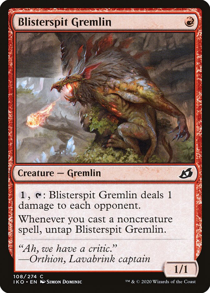 Blisterspit Gremlin [Ikoria: Lair of Behemoths] | GrognardGamesBatavia