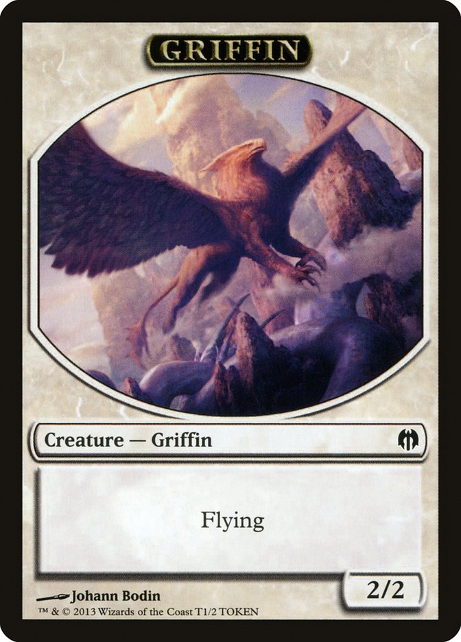 Griffin Token [Duel Decks: Heroes vs. Monsters Tokens] | GrognardGamesBatavia