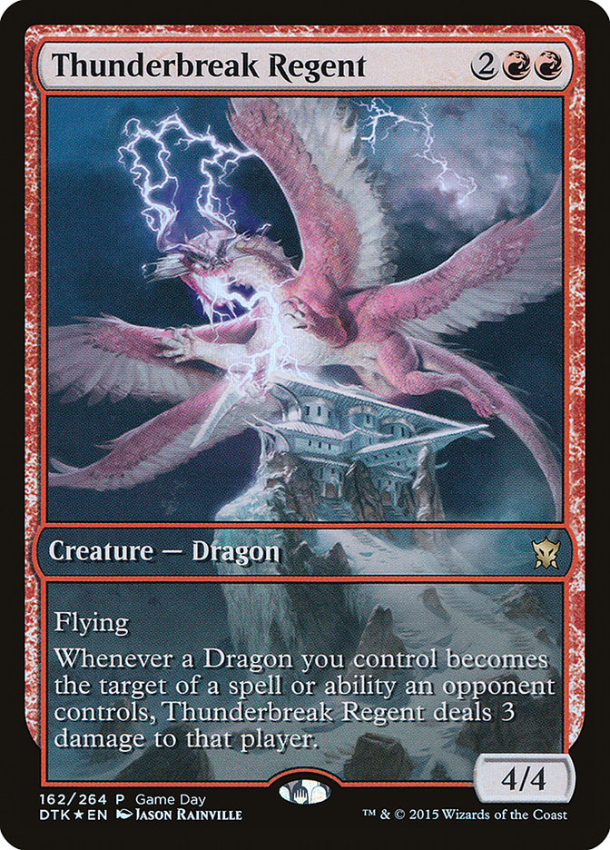 Thunderbreak Regent (Game Day) [Dragons of Tarkir Promos] | GrognardGamesBatavia