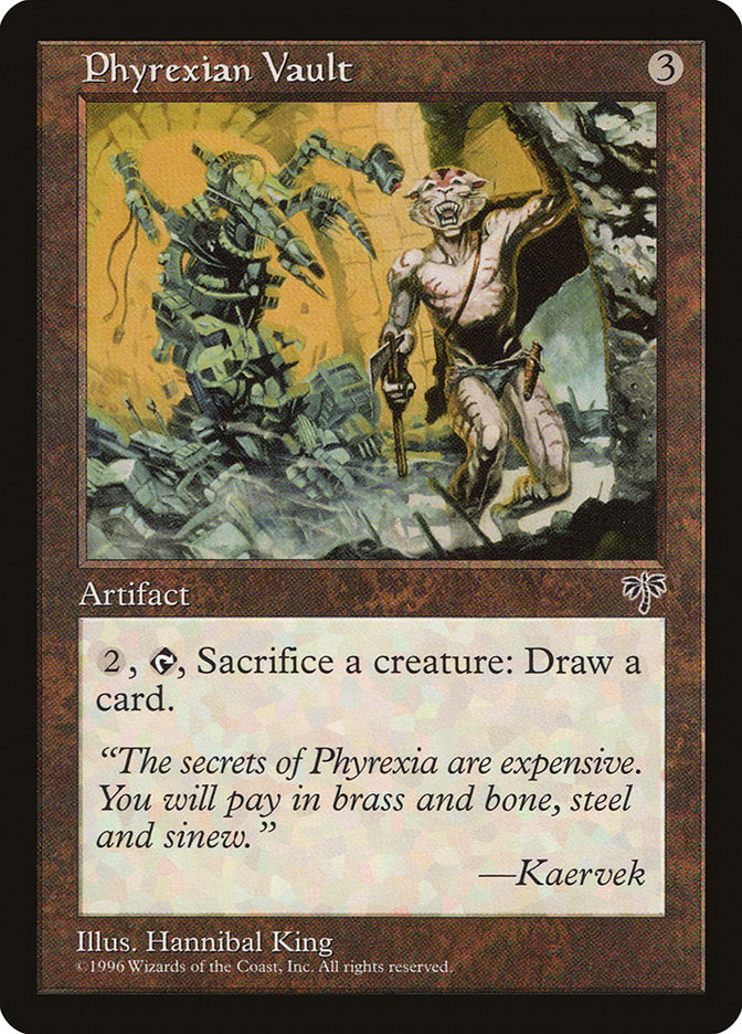 Phyrexian Vault [Mirage] | GrognardGamesBatavia