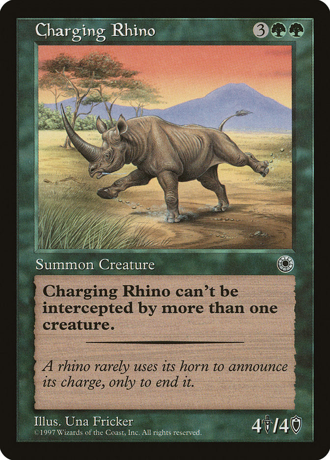Charging Rhino [Portal] | GrognardGamesBatavia