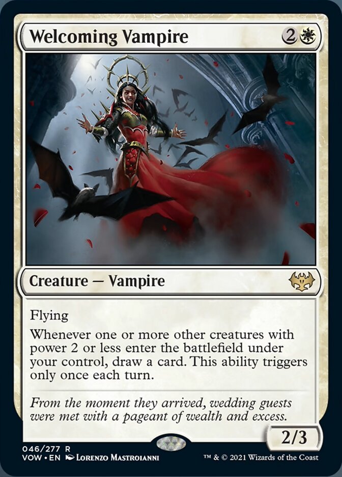 Welcoming Vampire [Innistrad: Crimson Vow] | GrognardGamesBatavia