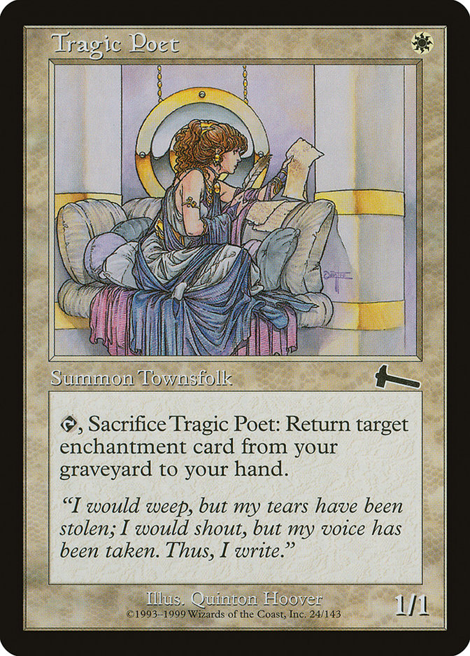 Tragic Poet [Urza's Legacy] | GrognardGamesBatavia