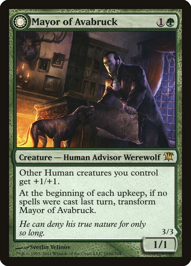 Mayor of Avabruck // Howlpack Alpha [Innistrad] | GrognardGamesBatavia