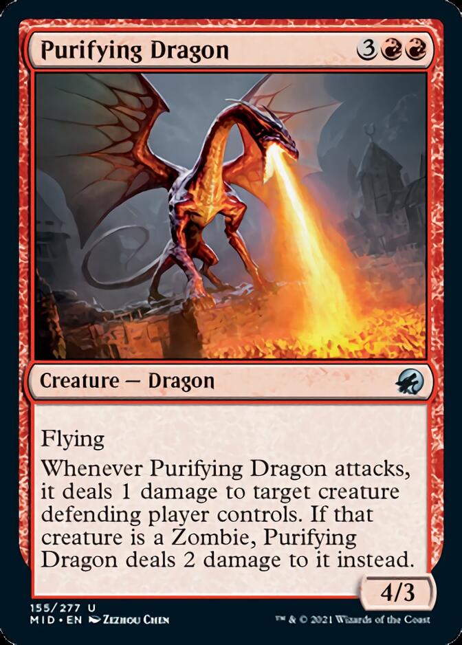 Purifying Dragon [Innistrad: Midnight Hunt] | GrognardGamesBatavia