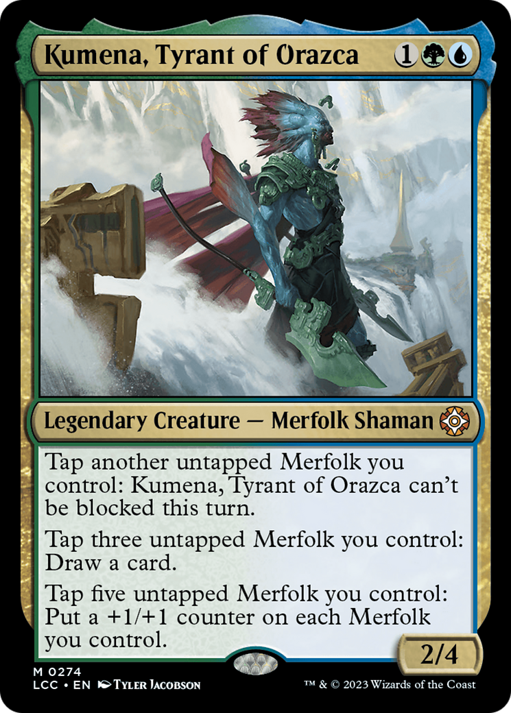 Kumena, Tyrant of Orazca [The Lost Caverns of Ixalan Commander] | GrognardGamesBatavia