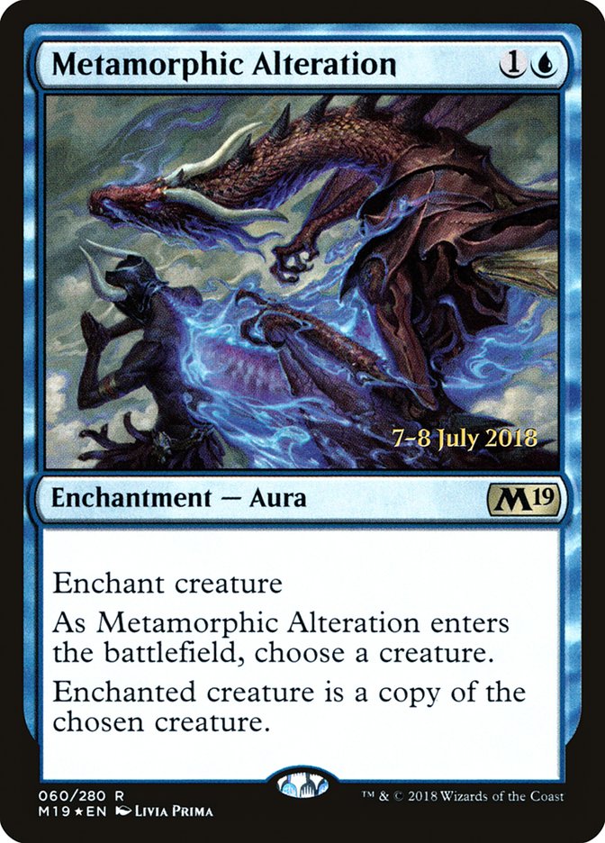 Metamorphic Alteration [Core Set 2019 Prerelease Promos] | GrognardGamesBatavia