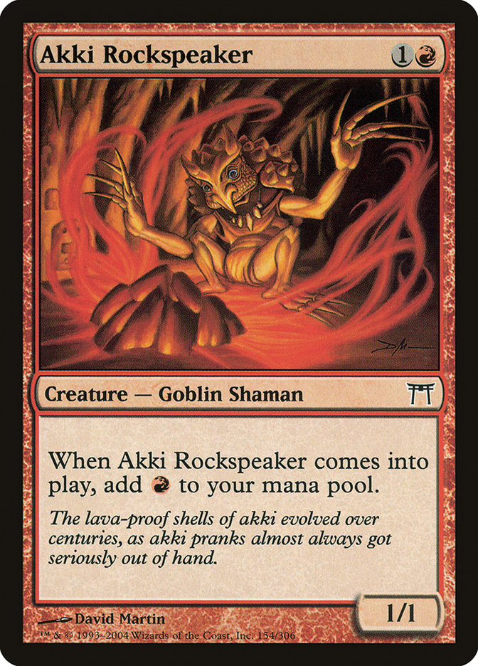 Akki Rockspeaker [Champions of Kamigawa] | GrognardGamesBatavia