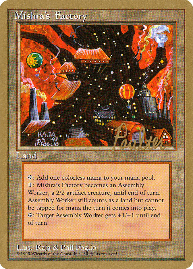 Mishra's Factory (Preston Poulter) [Pro Tour Collector Set] | GrognardGamesBatavia