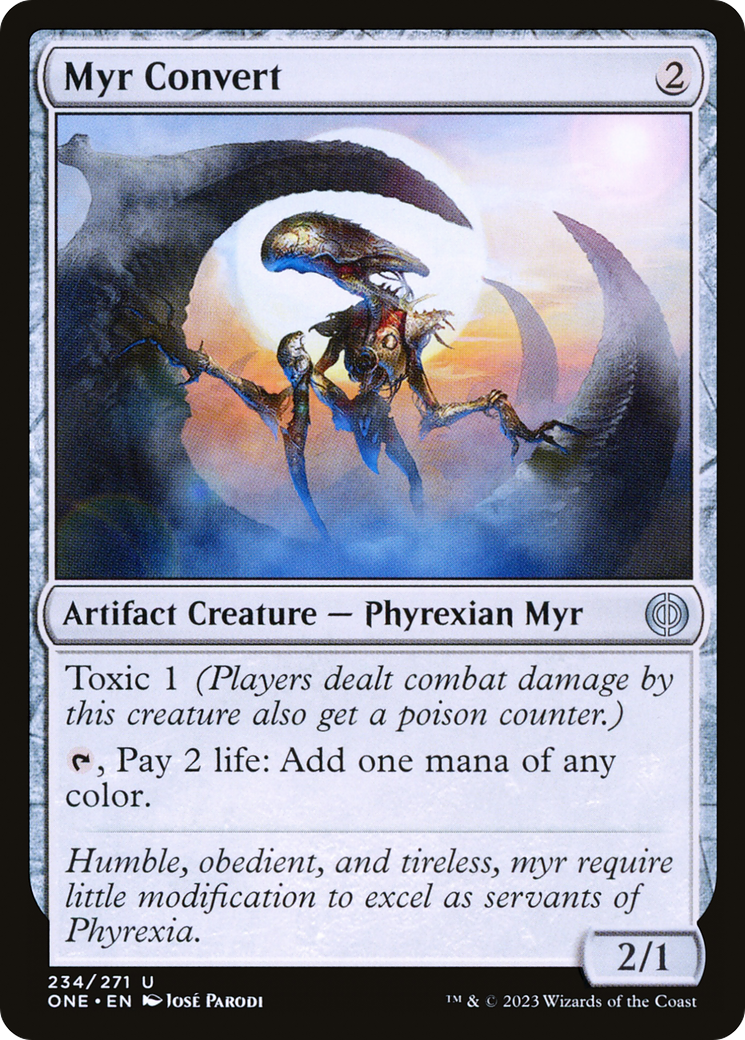 Myr Convert [Phyrexia: All Will Be One] | GrognardGamesBatavia