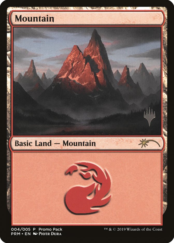 Mountain (4) [Core Set 2020 Promo Pack] | GrognardGamesBatavia