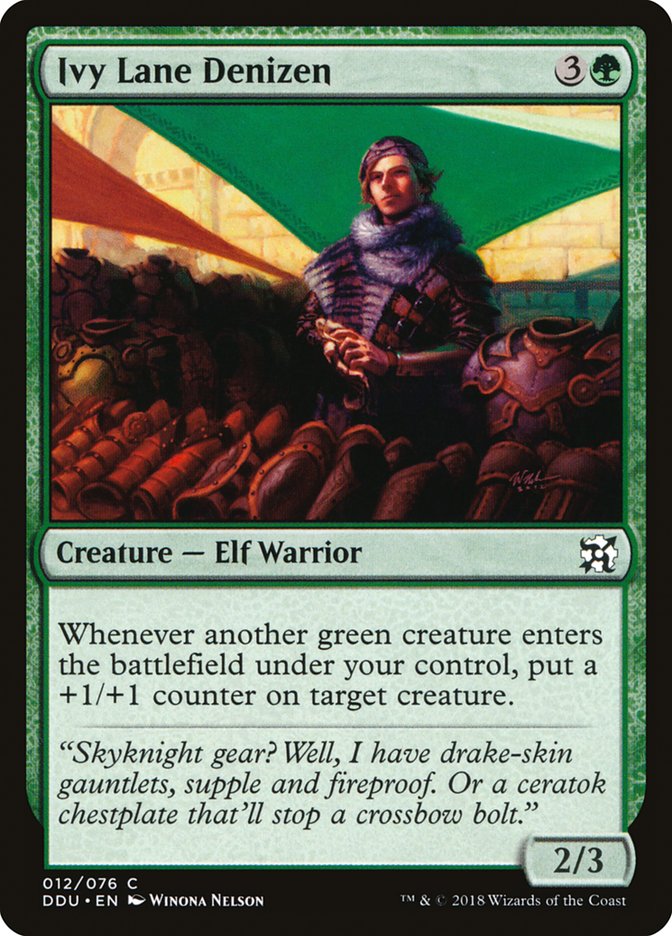 Ivy Lane Denizen [Duel Decks: Elves vs. Inventors] | GrognardGamesBatavia