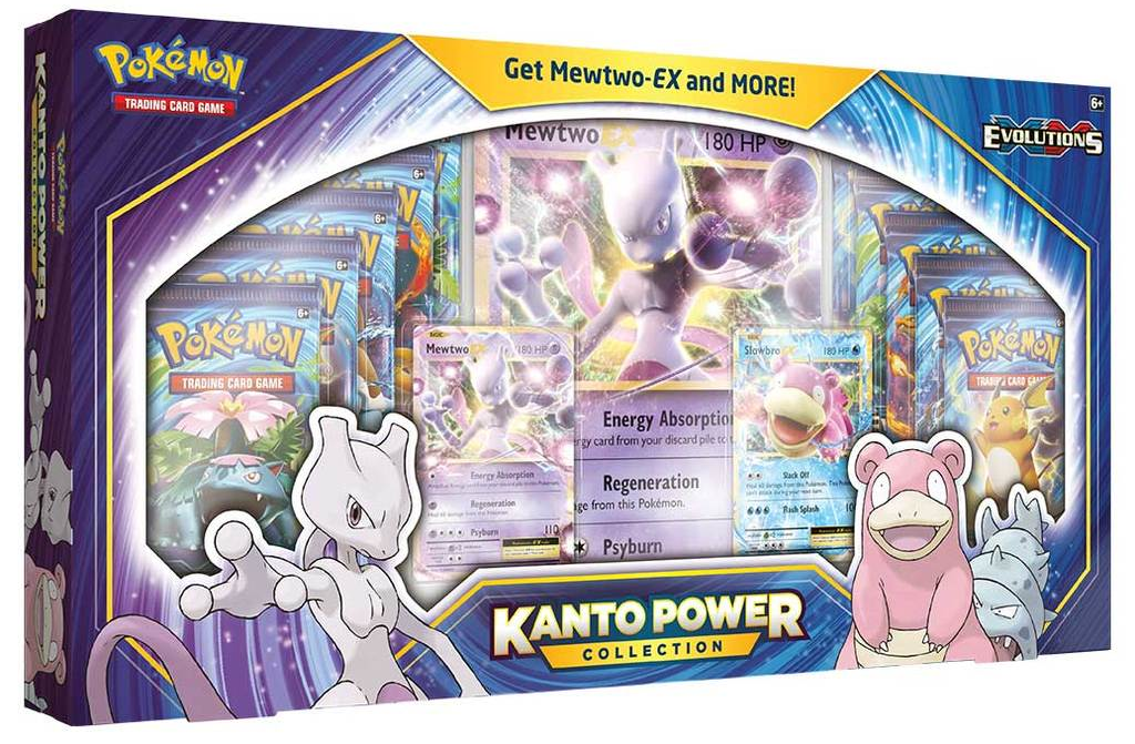 XY: Evolutions - Kanto Power Collection (Mewtwo EX and Slowbro EX) | GrognardGamesBatavia