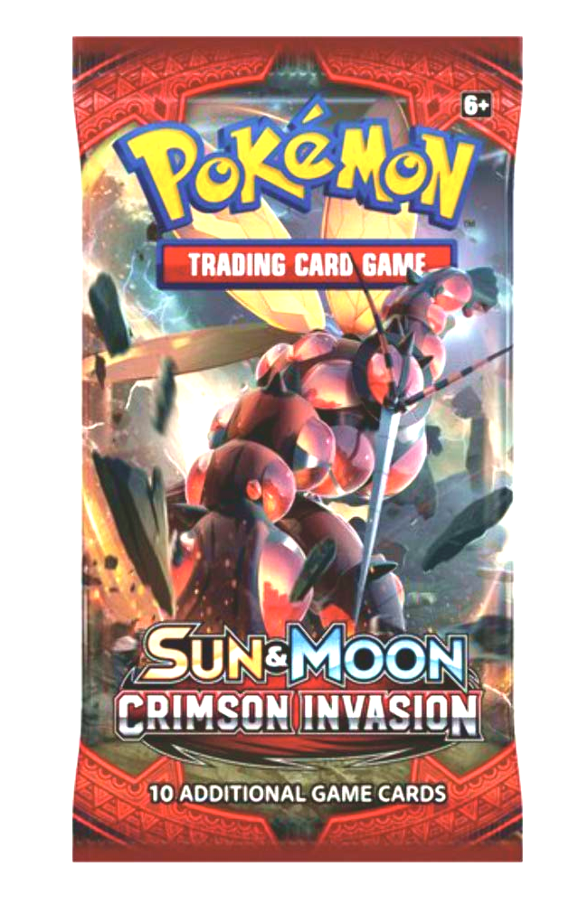 Sun & Moon: Crimson Invasion - Booster Pack | GrognardGamesBatavia