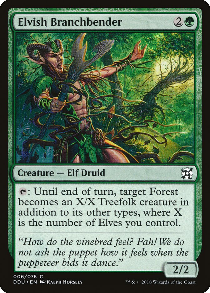 Elvish Branchbender [Duel Decks: Elves vs. Inventors] | GrognardGamesBatavia