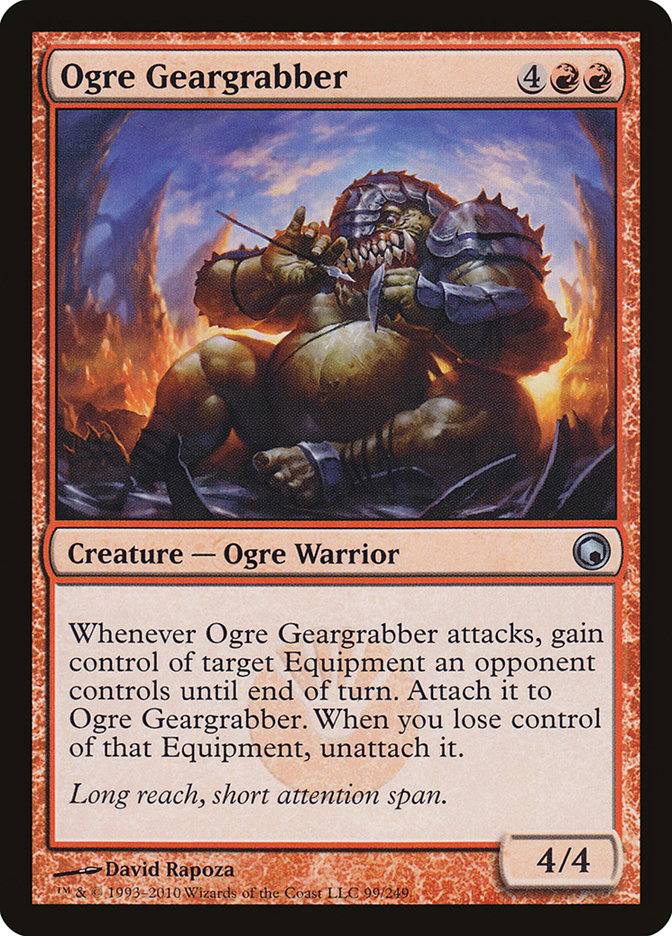 Ogre Geargrabber [Scars of Mirrodin] | GrognardGamesBatavia