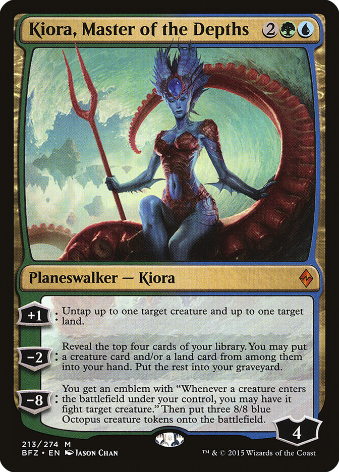 Kiora, Master of the Depths [Battle for Zendikar] | GrognardGamesBatavia