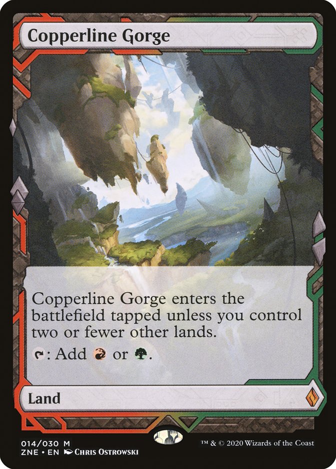 Copperline Gorge (Expeditions) [Zendikar Rising Expeditions] | GrognardGamesBatavia