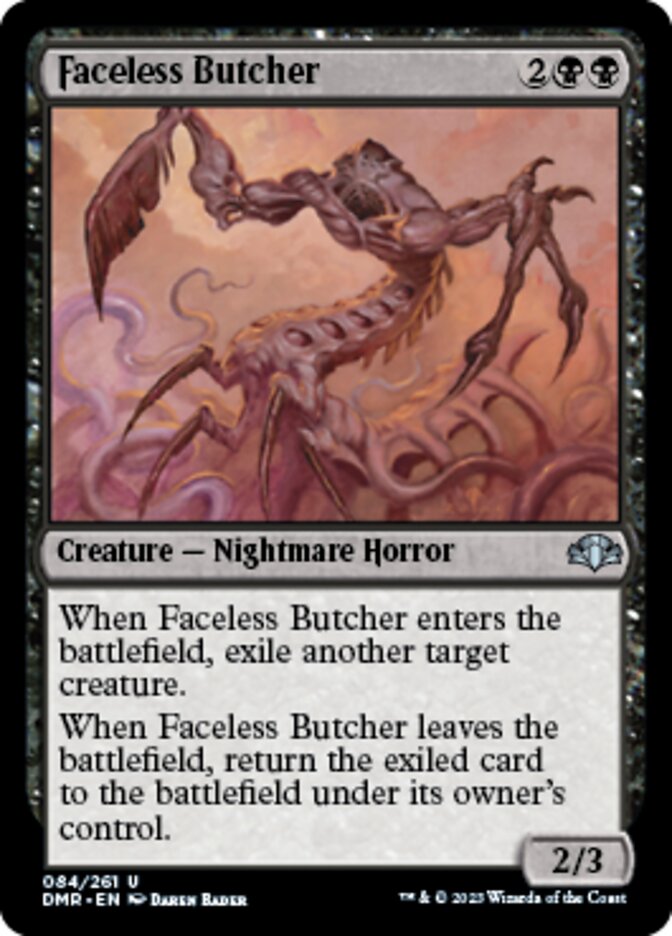 Faceless Butcher [Dominaria Remastered] | GrognardGamesBatavia