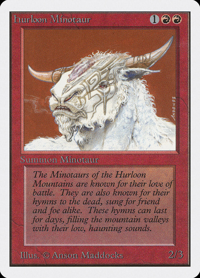 Hurloon Minotaur [Unlimited Edition] | GrognardGamesBatavia