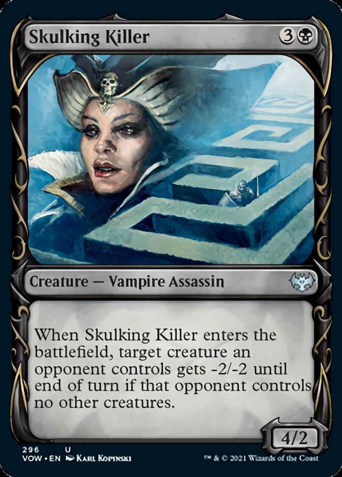 Skulking Killer (Showcase Fang Frame) [Innistrad: Crimson Vow] | GrognardGamesBatavia