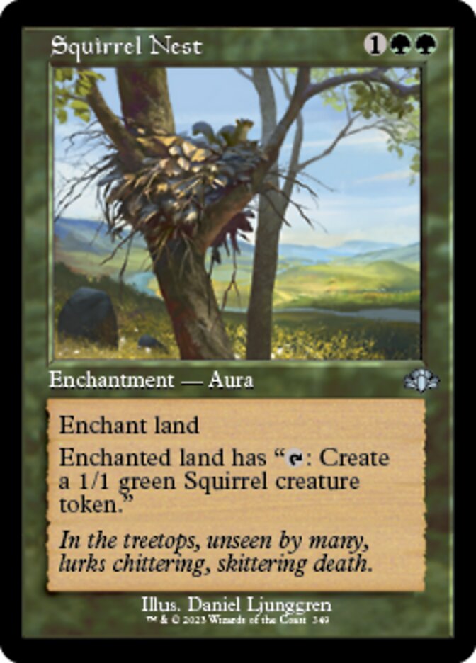 Squirrel Nest (Retro) [Dominaria Remastered] | GrognardGamesBatavia