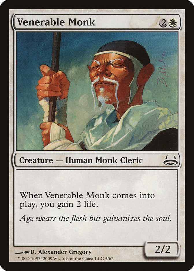 Venerable Monk [Duel Decks: Divine vs. Demonic] | GrognardGamesBatavia