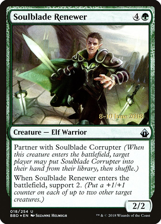 Soulblade Renewer [Battlebond Prerelease Promos] | GrognardGamesBatavia