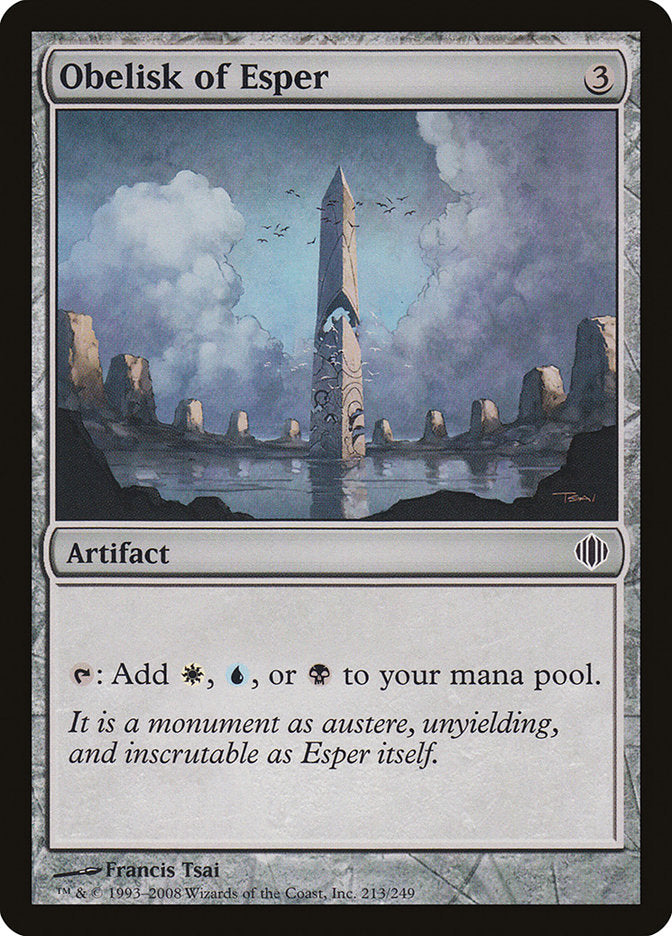 Obelisk of Esper [Shards of Alara] | GrognardGamesBatavia