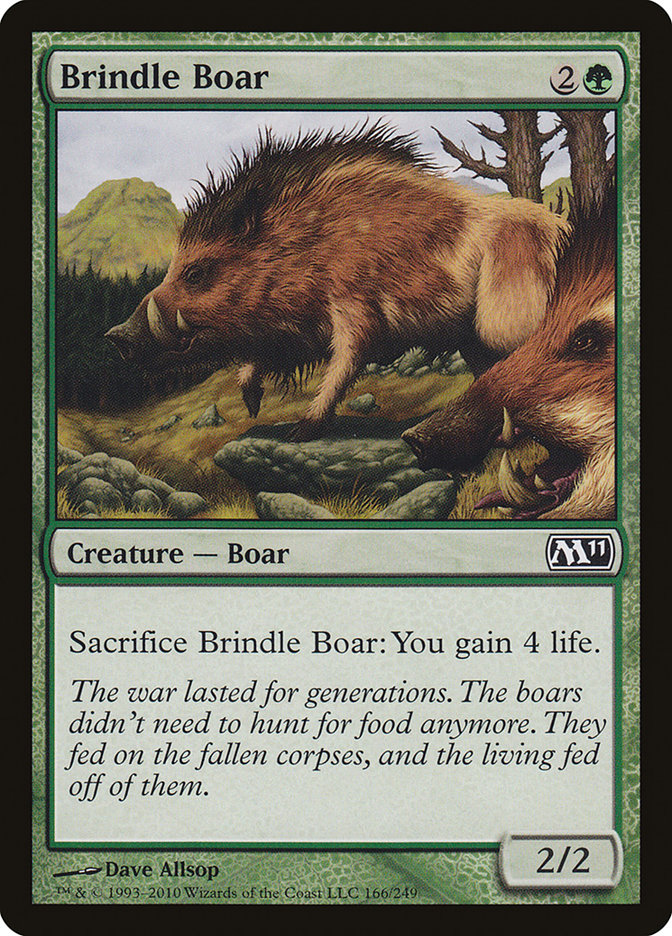 Brindle Boar [Magic 2011] | GrognardGamesBatavia