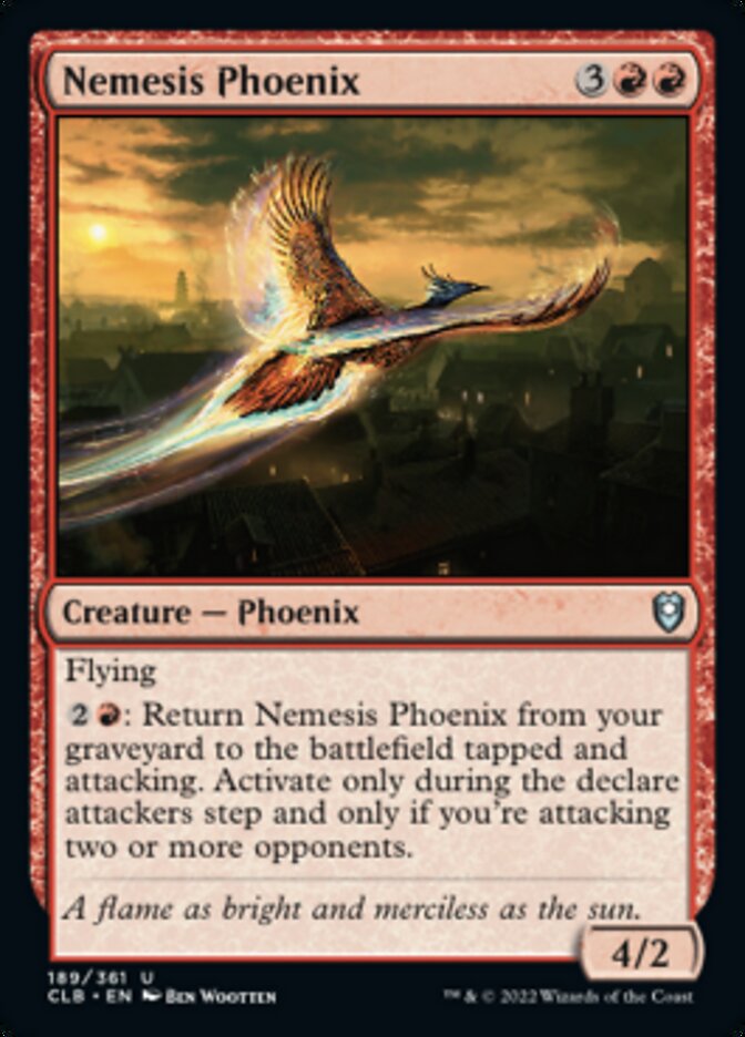 Nemesis Phoenix [Commander Legends: Battle for Baldur's Gate] | GrognardGamesBatavia