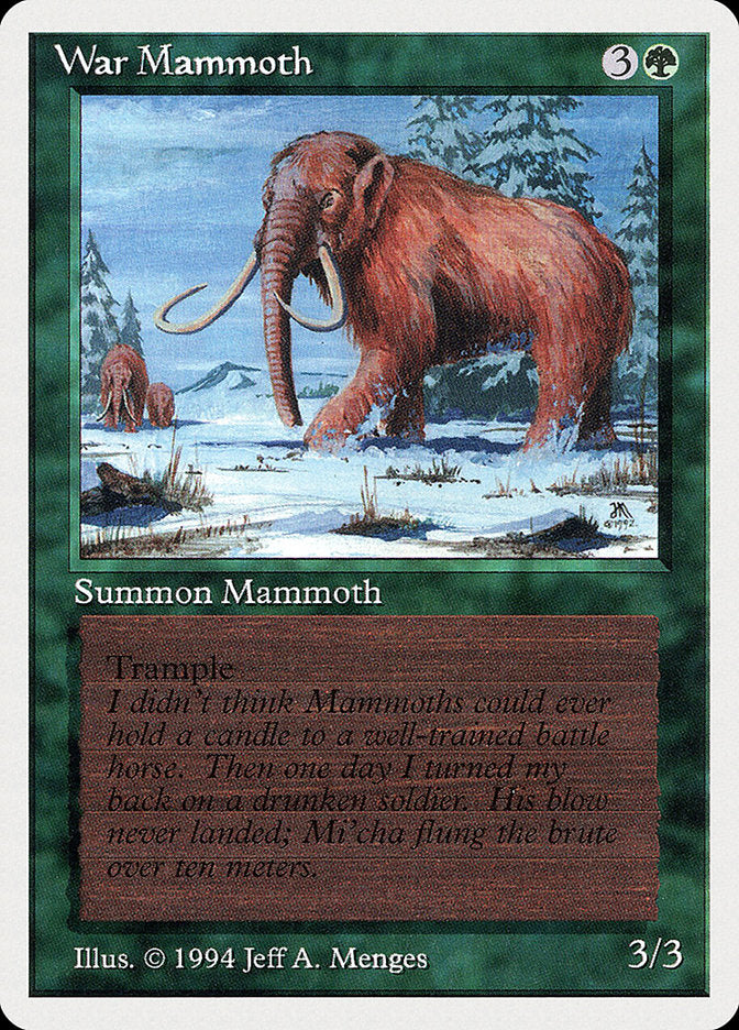 War Mammoth [Summer Magic / Edgar] | GrognardGamesBatavia