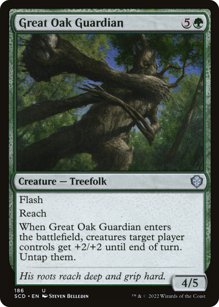 Great Oak Guardian [Starter Commander Decks] | GrognardGamesBatavia