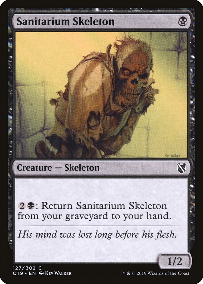 Sanitarium Skeleton [Commander 2019] | GrognardGamesBatavia