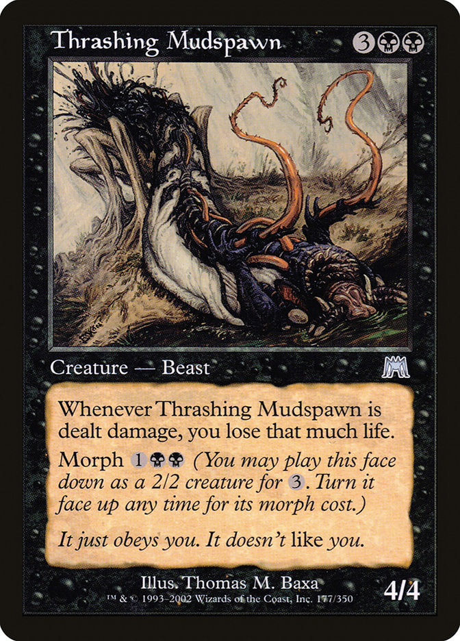 Thrashing Mudspawn [Onslaught] | GrognardGamesBatavia