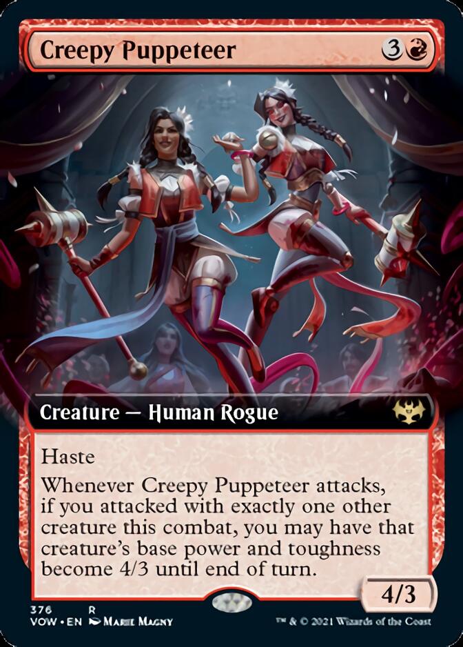 Creepy Puppeteer (Extended Art) [Innistrad: Crimson Vow] | GrognardGamesBatavia