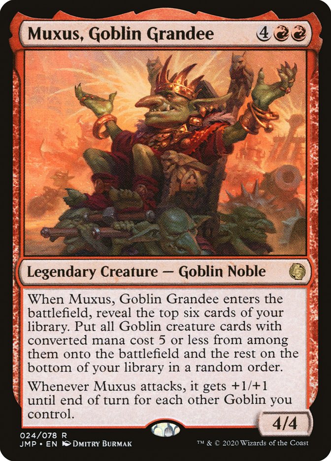 Muxus, Goblin Grandee [Jumpstart] | GrognardGamesBatavia