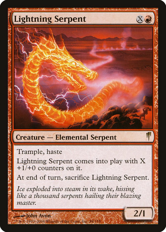 Lightning Serpent [Coldsnap] | GrognardGamesBatavia