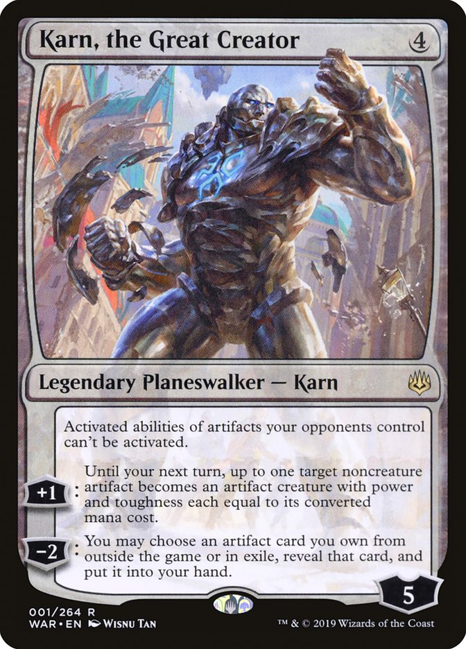 Karn, the Great Creator [War of the Spark] | GrognardGamesBatavia