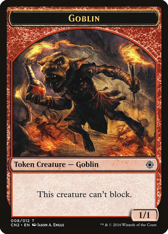 Goblin Token [Conspiracy: Take the Crown Tokens] | GrognardGamesBatavia