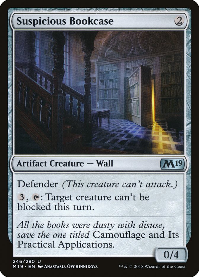 Suspicious Bookcase [Core Set 2019] | GrognardGamesBatavia