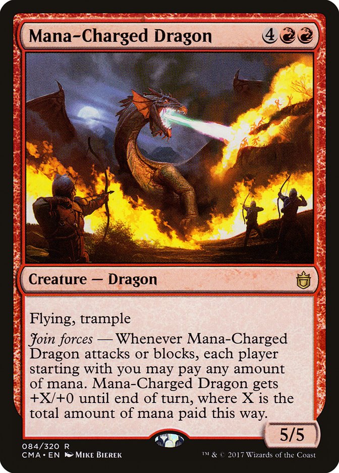 Mana-Charged Dragon [Commander Anthology] | GrognardGamesBatavia