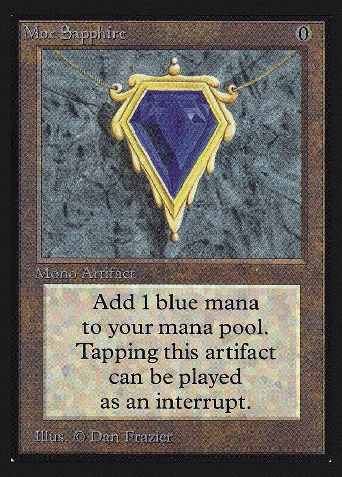 Mox Sapphire [Collectors' Edition] | GrognardGamesBatavia